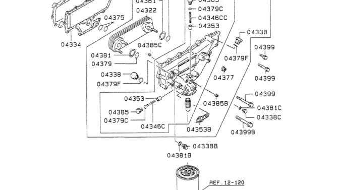 08-017OIL COOLER Mitsubishi 6D34 Engine-Kobelco SK200-3 SK200LC-5 SK200 Excavator Parts Number Electronic Catalog EPC Manuals