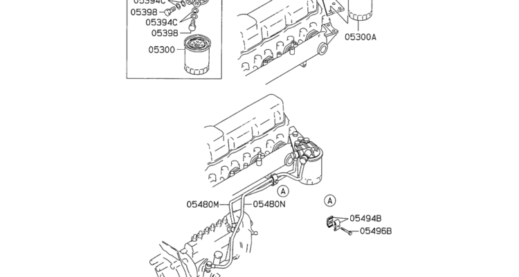 08-019 FUEL FILTER AND HOSE Mitsubishi 6D34 Emgine-SK200-6E SK210LC-6E SK200-6ES SK200LC-6E Kobelco Excavator Parts Number Electronic Catalog EPC Manuals