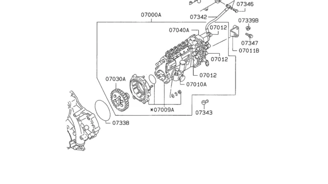 08-020 FUEL INJECTION PUMP GENERAL-SK200-6E SK210LC-6E SK200-6ES SK200LC-6E Kobelco Excavator Parts Number Electronic Catalog EPC Manuals