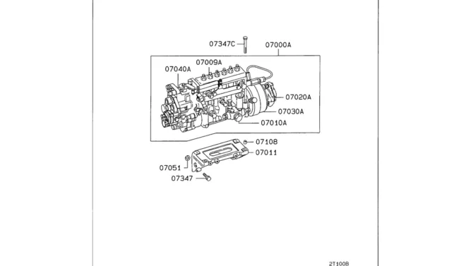 08-020(01) FUEL INJECTION PUMP GENERAL-Kobelco SK480LC-6E SK480-6S SK480LC-6 SK450-6 Excavator Parts Number Electronic Catalog EPC Manuals