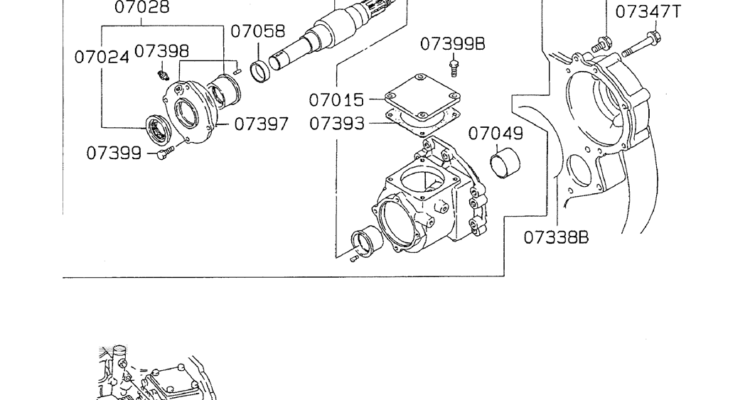 08 020(02) FUEL INJECTION PUMP 6D24 T