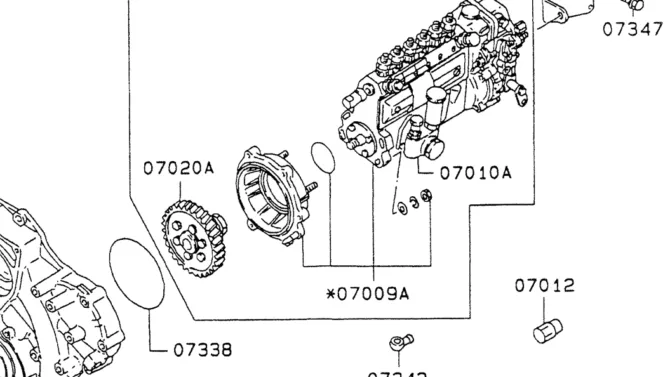08-020FUEL INJECTION PUMP GENERAL-Kobelco SK200-3 SK200LC-5 SK200 Excavator Parts Number Electronic Catalog EPC Manuals