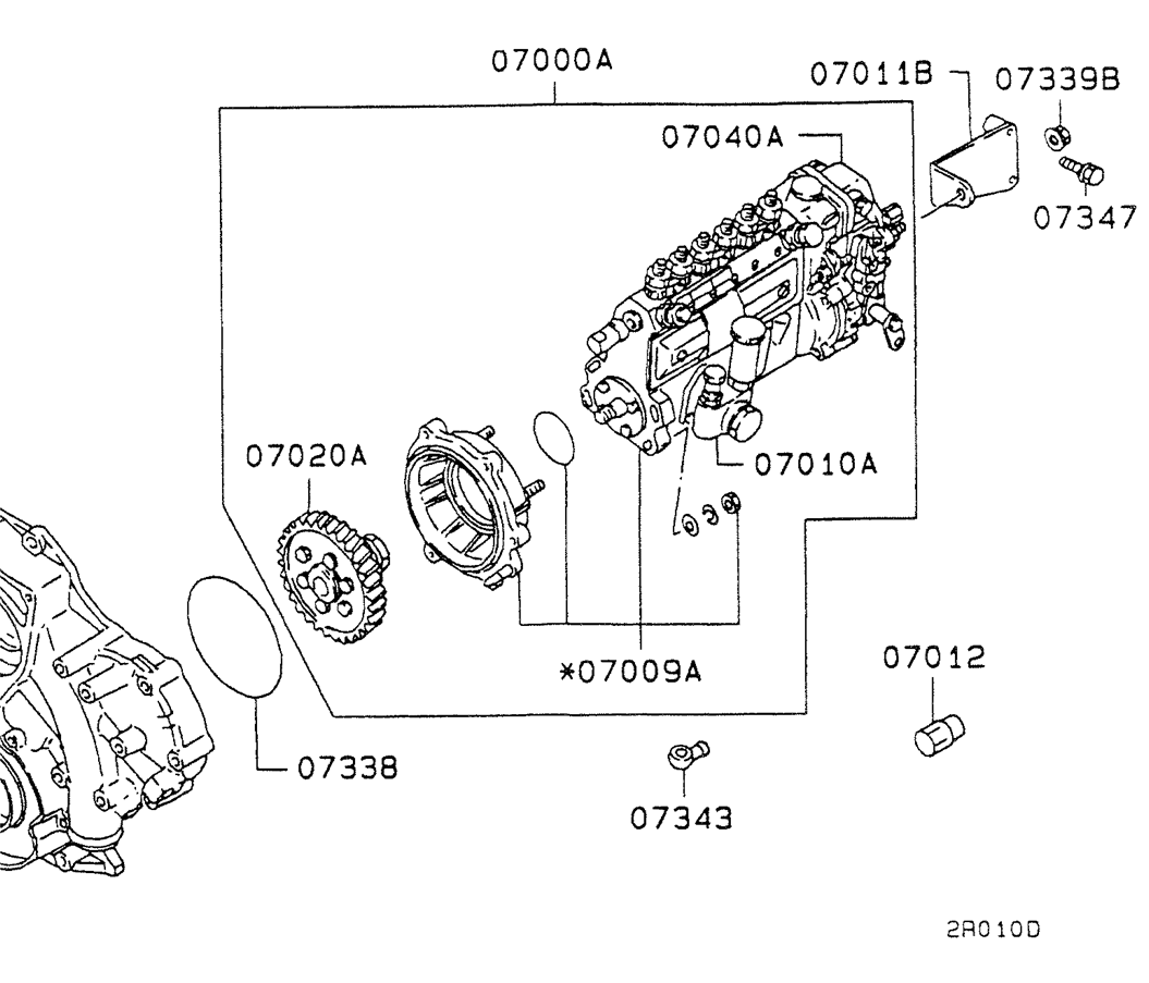 08-020FUEL INJECTION PUMP GENERAL-Kobelco SK200-3 SK200LC-5 SK200 Excavator Parts Number Electronic Catalog EPC Manuals