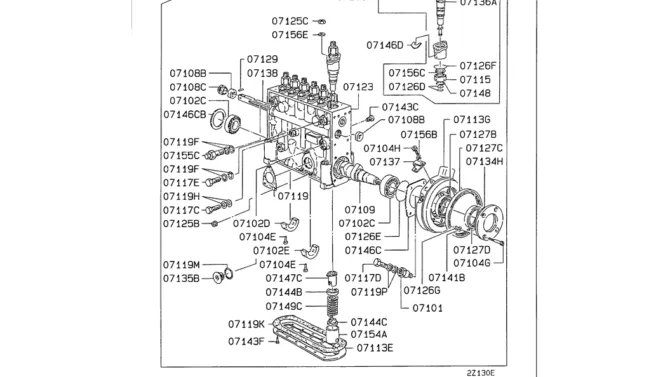 08-021 INJECTION PUMP Mitsubishi 6D24-Kobelco SK480LC-6E SK480-6S SK480LC-6 SK450-6 Excavator Parts Number Electronic Catalog EPC Manuals