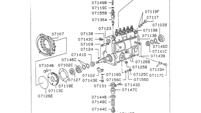 08-021INJECTION PUMP Mitsubishi 6D34 Engine-Kobelco SK200-3 SK200LC-5 SK200 Excavator Parts Number Electronic Catalog EPC Manuals