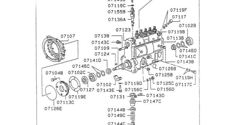 08-021INJECTION PUMP Mitsubishi 6D34 Engine-Kobelco SK200-3 SK200LC-5 SK200 Excavator Parts Number Electronic Catalog EPC Manuals