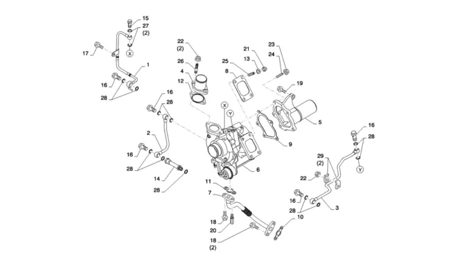 08-022(00)TURBOCHARGER HINO J05E ENGINE-SK235SR-2 SK235SRLC-2 SK235SR Kobelco Excavator Parts Number Electronic Catalog EPC Manuals