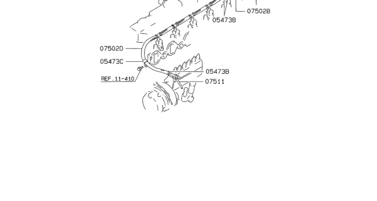08-025 FUEL RETURN HOSE Mitsubishi 6D34 Emgine-SK200-6E SK210LC-6E SK200-6ES SK200LC-6E Kobelco Excavator Parts Number Electronic Catalog EPC Manuals