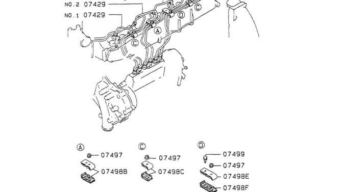 08-025(01)INJECTION PIPE Mitsubishi 6D34 Engine-Kobelco SK200-3 SK200LC-5 SK200 Excavator Parts Number Electronic Catalog EPC Manuals