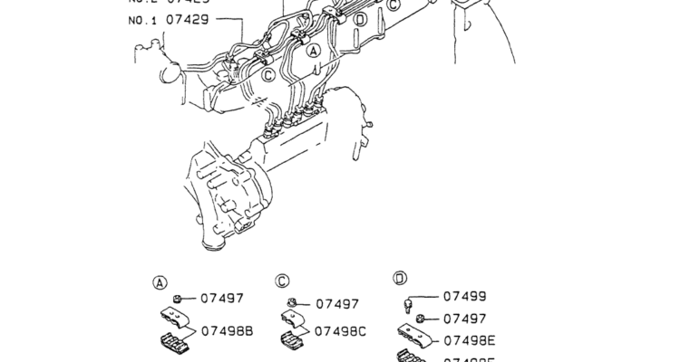 08-025(01)INJECTION PIPE Mitsubishi 6D34 Engine-Kobelco SK200-3 SK200LC-5 SK200 Excavator Parts Number Electronic Catalog EPC Manuals