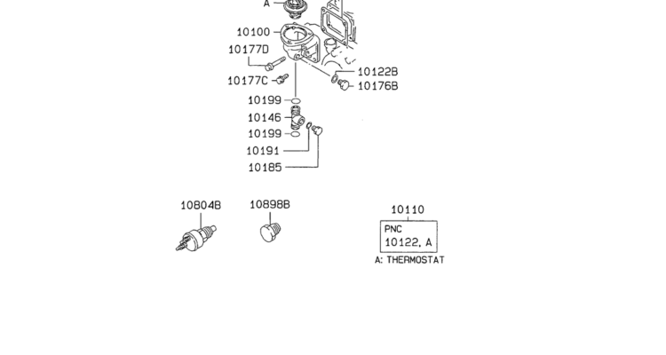 08-027 WATER PIPE AND THERMOSTAT-SK200-6E SK210LC-6E SK200-6ES SK200LC-6E Kobelco Excavator Parts Number Electronic Catalog EPC Manuals