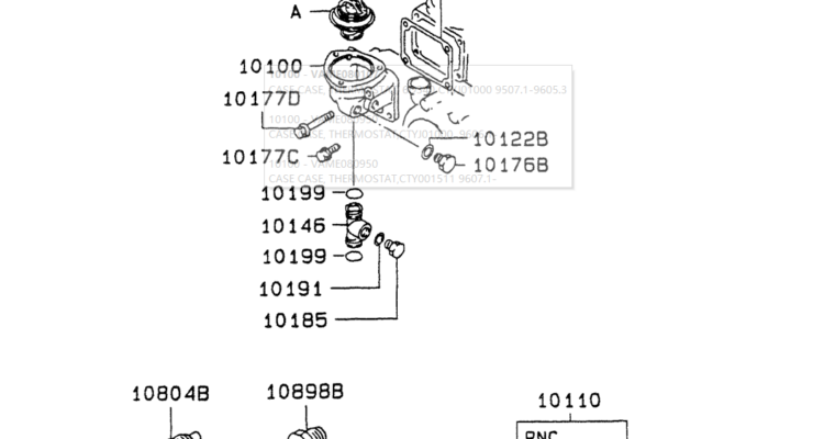 08-028WATER PIPE & THERMOSTAT-Kobelco SK200-3 SK200LC-5 SK200 Excavator Parts Number Electronic Catalog EPC Manuals