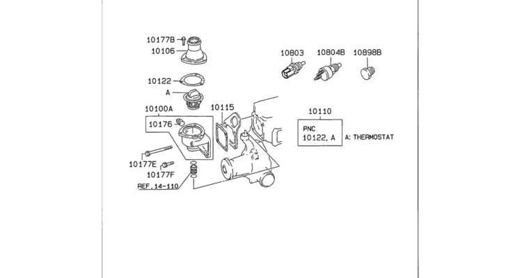 08-029 WATER PIPE AND THERMOSTAT-SK330LC-6E SK330-6E SK350LC-6E Kobelco Excavator Parts Number Electronic Catalog EPC Manuals