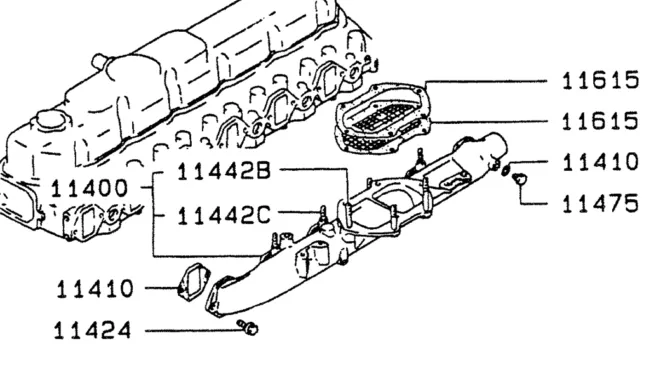 08-029INLET MANIFOLD-Kobelco SK200-3 SK200LC-5 SK200 Excavator Parts Number Electronic Catalog EPC Manuals