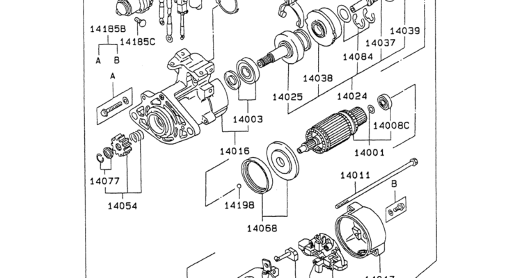 08-032(02)STARTER Mitsubishi 6D34 Engine-Kobelco SK200-3 SK200LC-5 SK200 Excavator Parts Number Electronic Catalog EPC Manuals