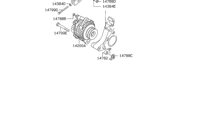 08 033(01) ALTERNATOR AND REGULATOR