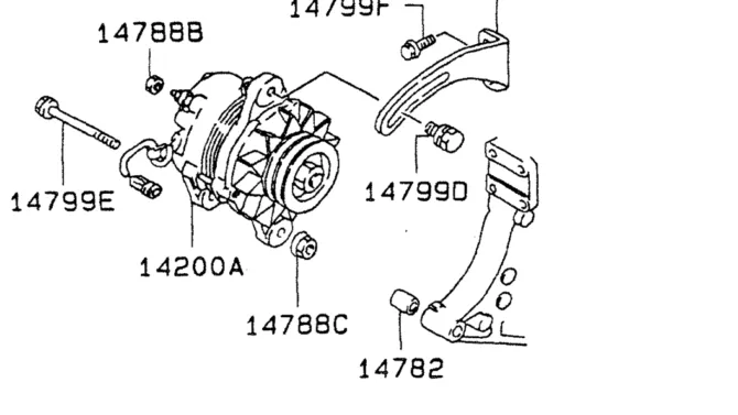 08-033(01)ALTERNATOR Mitsubishi 6D34 Engine-Kobelco SK200-3 SK200LC-5 SK200 Excavator Parts Number Electronic Catalog EPC Manuals