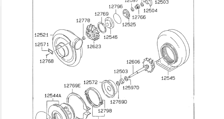 08-034(02)TURBOCHARGER-Kobelco SK480LC-6E SK480-6S SK480LC-6 SK450-6 Excavator Parts Number Electronic Catalog EPC Manuals