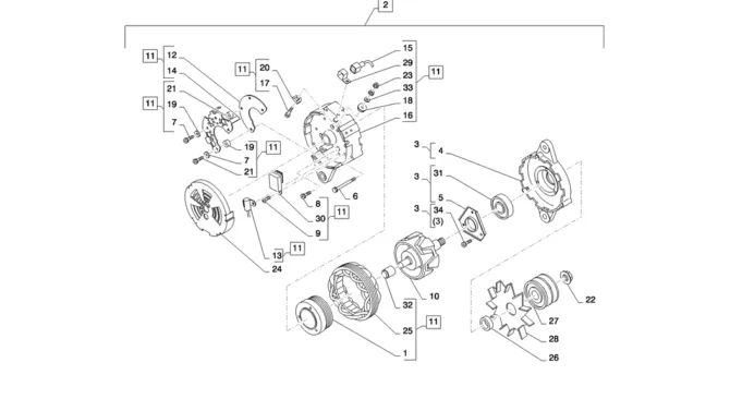 08-035(00)ALTERNATOR JAPAN HINO J05E-SK235SR-2 SK235SRLC-2 SK235SR Kobelco Excavator Parts Number Electronic Catalog EPC Manuals
