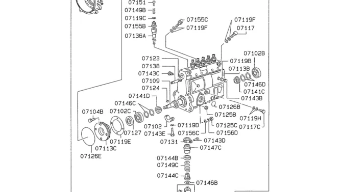 08- 021 INJECTION PUMP Mitsubishi 6D34 Emgine-SK200-6E SK210LC-6E SK200-6ES SK200LC-6E Kobelco Excavator Parts Number Electronic Catalog EPC Manuals