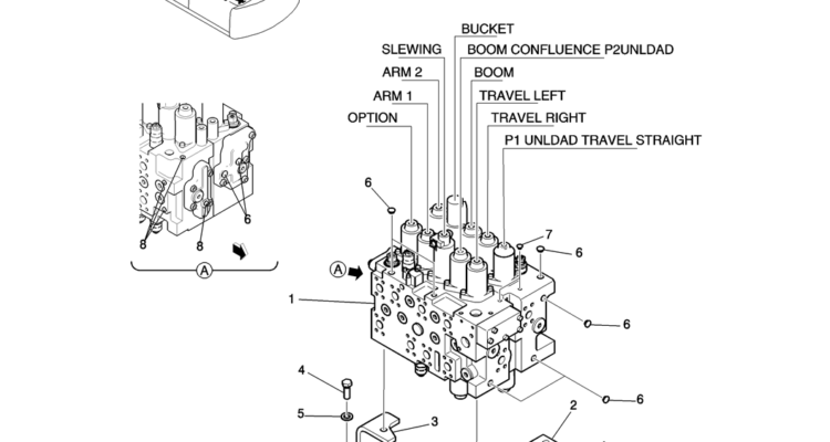 080-01-1 VALVE INSTAL-Kobelco SK200-8 SK210LC-8 SK210D-8 Excavator Parts Number Electronic Catalog EPC Manuals