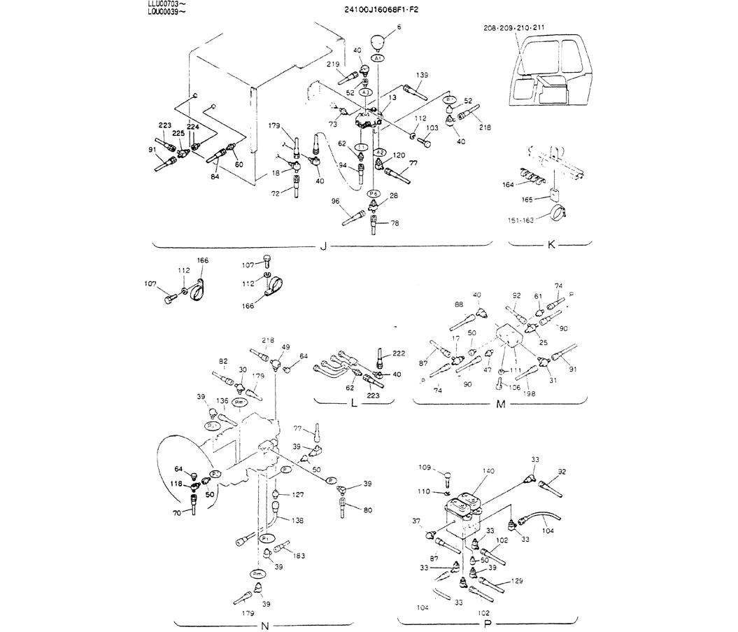 09-006(03) REMOTE-CONTROL ASSY (WRIST)-Kobelco SK220LC-3 SK250LC SK220-3 Excavator Parts Number Electronic Catalog EPC Manuals