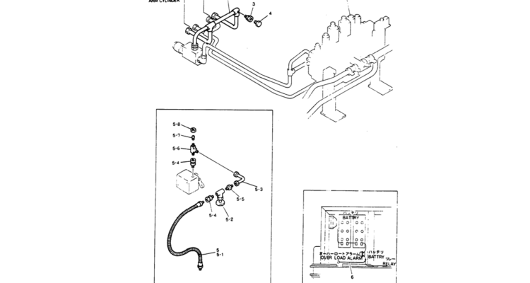 09-009 REWORK, HYDR LINES (ALARM, OVER LOAD)-Kobelco SK220LC-3 SK250LC SK220-3 Excavator Parts Number Electronic Catalog EPC Manuals