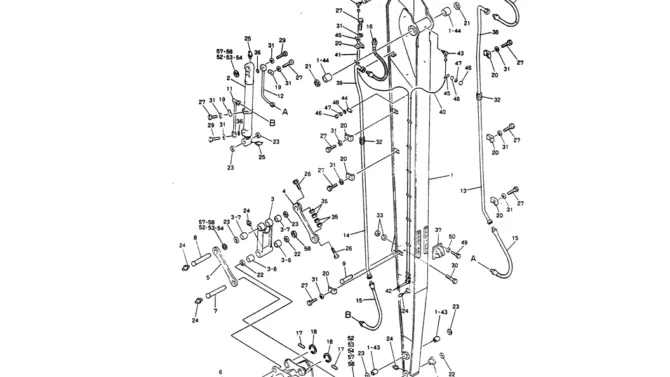 10-008 ARM ASSY, 8.4M (60FT LONG RANGE)-Kobelco SK220LC-3 SK250LC SK220-3 Excavator Parts Number Electronic Catalog EPC Manuals