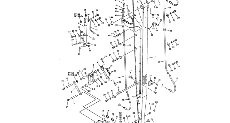 10 008 ARM ASSY, 8.4M (60FT LONG RANGE)