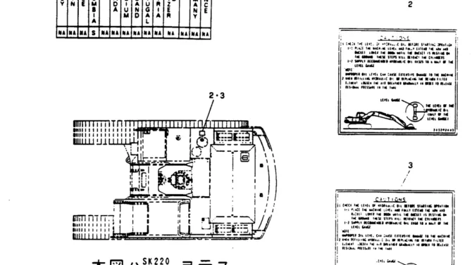 11-001 LABEL ASSY-Kobelco SK220LC-3 SK250LC SK220-3 Excavator Parts Number Electronic Catalog EPC Manuals