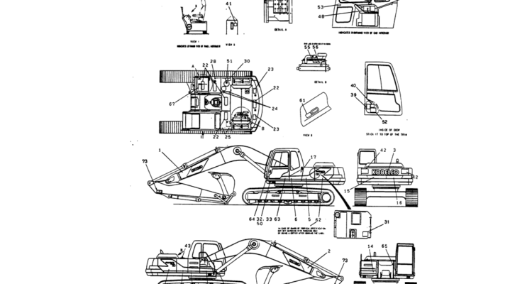 11-003(01) LABEL, NAME-PLATE P/N 24100J15197F2, F3, F4, F5-Kobelco SK220LC-3 SK250LC SK220-3 Excavator Parts Number Electronic Catalog EPC Manuals