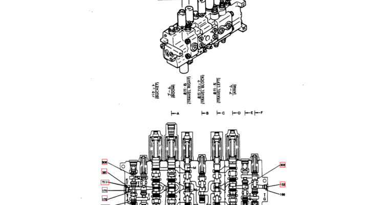 12-009(02) VALVE ASSY, CONTROL-Kobelco SK220LC-3 SK250LC SK220-3 Excavator Parts Number Electronic Catalog EPC Manuals