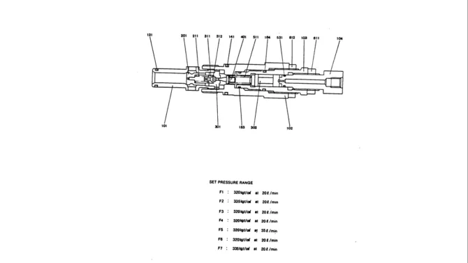 12-012 VALVE ASSY, MAIN RELIEF-Kobelco SK220LC-3 SK250LC SK220-3 Excavator Parts Number Electronic Catalog EPC Manuals