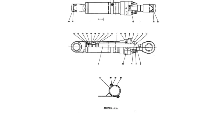 12-031 CYLINDER ASSY (R.H. BOOM)-Kobelco SK220LC-3 SK250LC SK220-3 Excavator Parts Number Electronic Catalog EPC Manuals