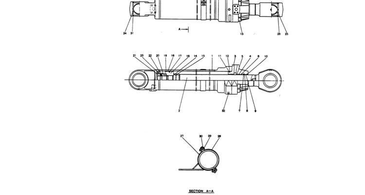 12-031 CYLINDER ASSY (R.H. BOOM)-Kobelco SK220LC-3 SK250LC SK220-3 Excavator Parts Number Electronic Catalog EPC Manuals