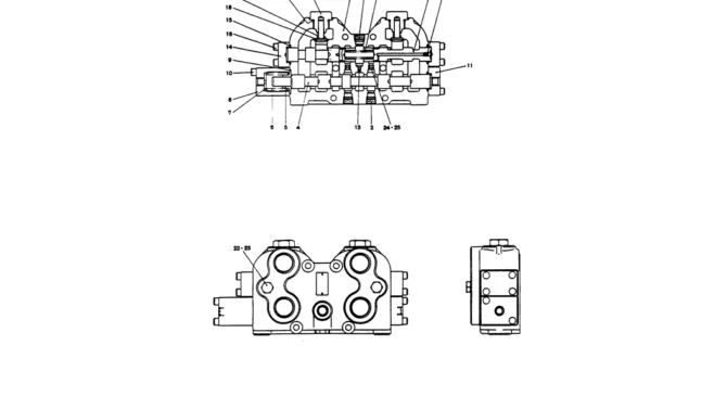 12-044 VALVE ASSY, FLOW DIVIDER-Kobelco SK220LC-3 SK250LC SK220-3 Excavator Parts Number Electronic Catalog EPC Manuals