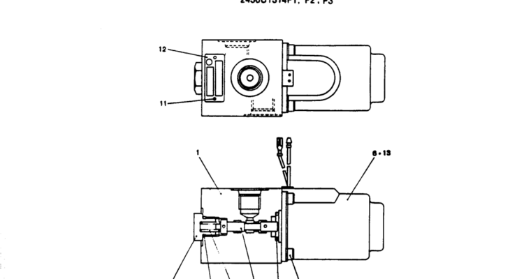 12-046 VALVE ASSY, SOLENOID-Kobelco SK220LC-3 SK250LC SK220-3 Excavator Parts Number Electronic Catalog EPC Manuals