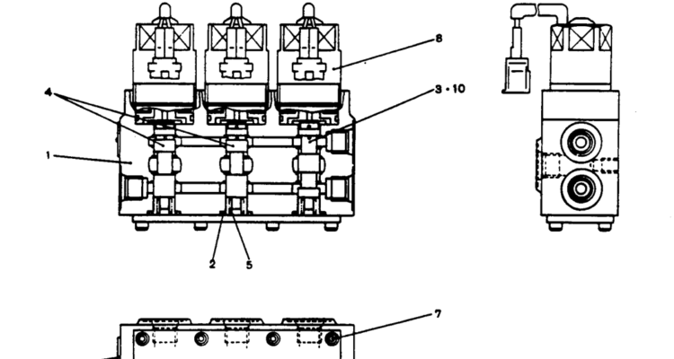 12-048 VALVE ASSY, SOLENOID-Kobelco SK220LC-3 SK250LC SK220-3 Excavator Parts Number Electronic Catalog EPC Manuals