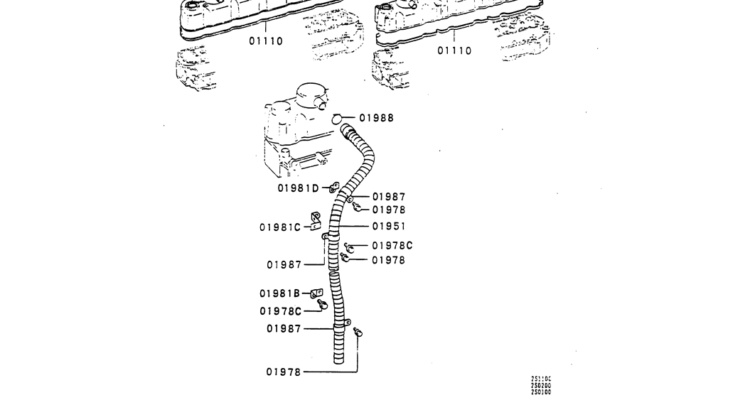 13-007 ROCKER COVER & BREATHER-Kobelco SK220LC-3 SK250LC SK220-3 Excavator Parts Number Electronic Catalog EPC Manuals