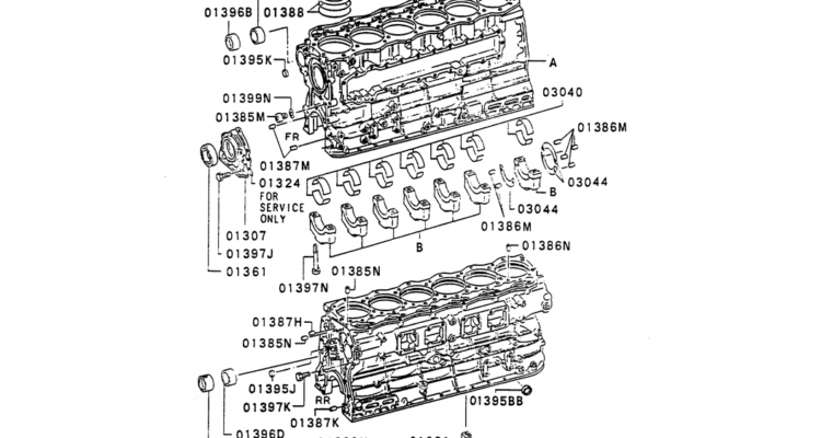 13-009 CYLINDER BLOCK Mitsubishi 6D31 ENGINE-Kobelco SK220LC-3 SK250LC SK220-3 Excavator Parts Number Electronic Catalog EPC Manuals