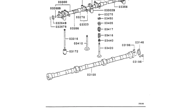 13-013(01) CAMSHAFT & VALVE-Kobelco SK220LC-3 SK250LC SK220-3 Excavator Parts Number Electronic Catalog EPC Manuals