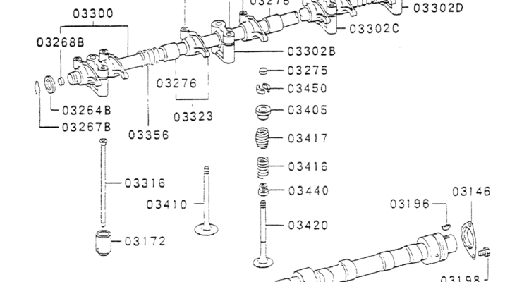 13-013(02) CAMSHAFT AND VALVE Mitsubishi 6D31 ENGINE-Kobelco SK220LC-3 SK250LC SK220-3 Excavator Parts Number Electronic Catalog EPC Manuals