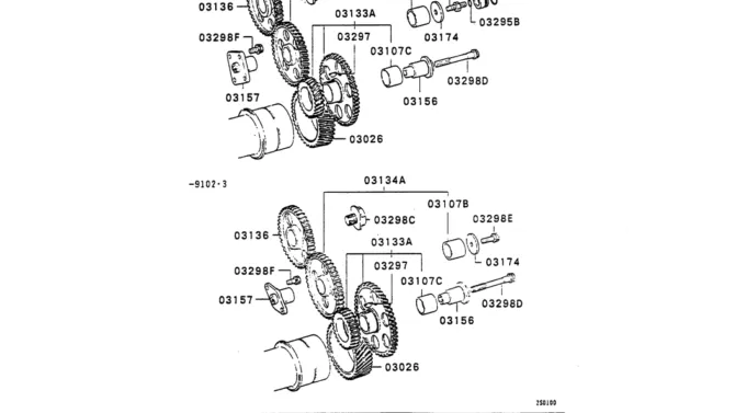 13-014 TIMING GEAR Mitsubishi 6D31 ENGINE-Kobelco SK220LC-3 SK250LC SK220-3 Excavator Parts Number Electronic Catalog EPC Manuals