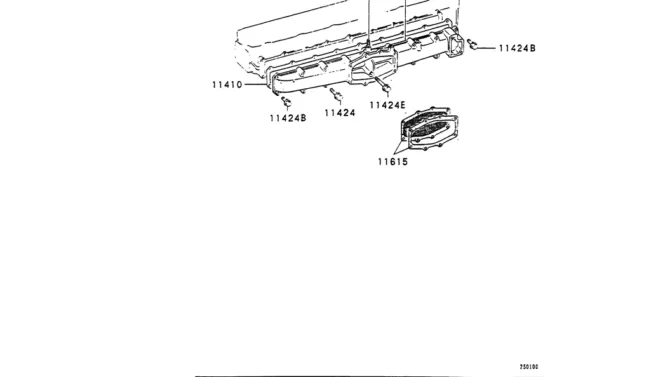 13-030 INLET MANIFOLD Mitsubishi 6D31 ENGINE-Kobelco SK220LC-3 SK250LC SK220-3 Excavator Parts Number Electronic Catalog EPC Manuals