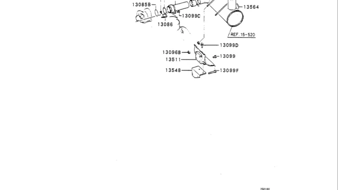 13-033 EXHAUST PIPE Mitsubishi 6D31 ENGINE-Kobelco SK220LC-3 SK250LC SK220-3 Excavator Parts Number Electronic Catalog EPC Manuals
