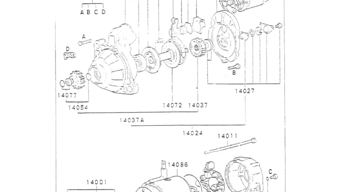 13-035(03) STARTER Mitsubishi 6D31 ENGINE-Kobelco SK220LC-3 SK250LC SK220-3 Excavator Parts Number Electronic Catalog EPC Manuals