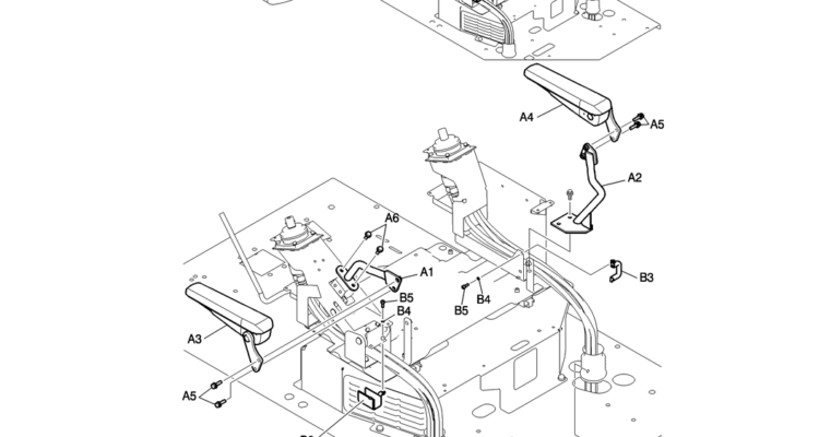 132-01-1 ARM REST-Kobelco SK200-8 SK210LC-8 SK210D-8 Excavator Parts Number Electronic Catalog EPC Manuals