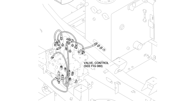 146-01-1-01 CONTROL LINES, MAIN (BOOM SAFETY)-Kobelco SK200-8 SK210LC-8 SK210D-8 Excavator Parts Number Electronic Catalog EPC Manuals