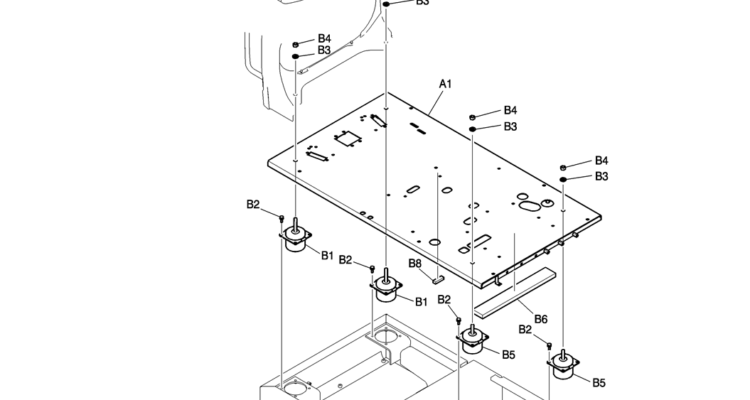 170-01-1 PLATE INSTAL, FLOOR-Kobelco SK200-8 SK210LC-8 SK210D-8 Excavator Parts Number Electronic Catalog EPC Manuals