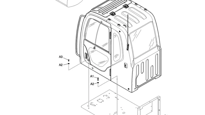 176-01-1 CAB INSTAL-Kobelco SK200-8 SK210LC-8 SK210D-8 Excavator Parts Number Electronic Catalog EPC Manuals